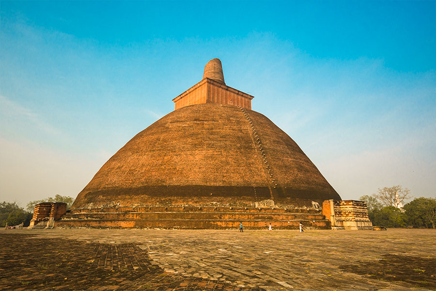 Abhayagiri Stupa in Anuradhapura